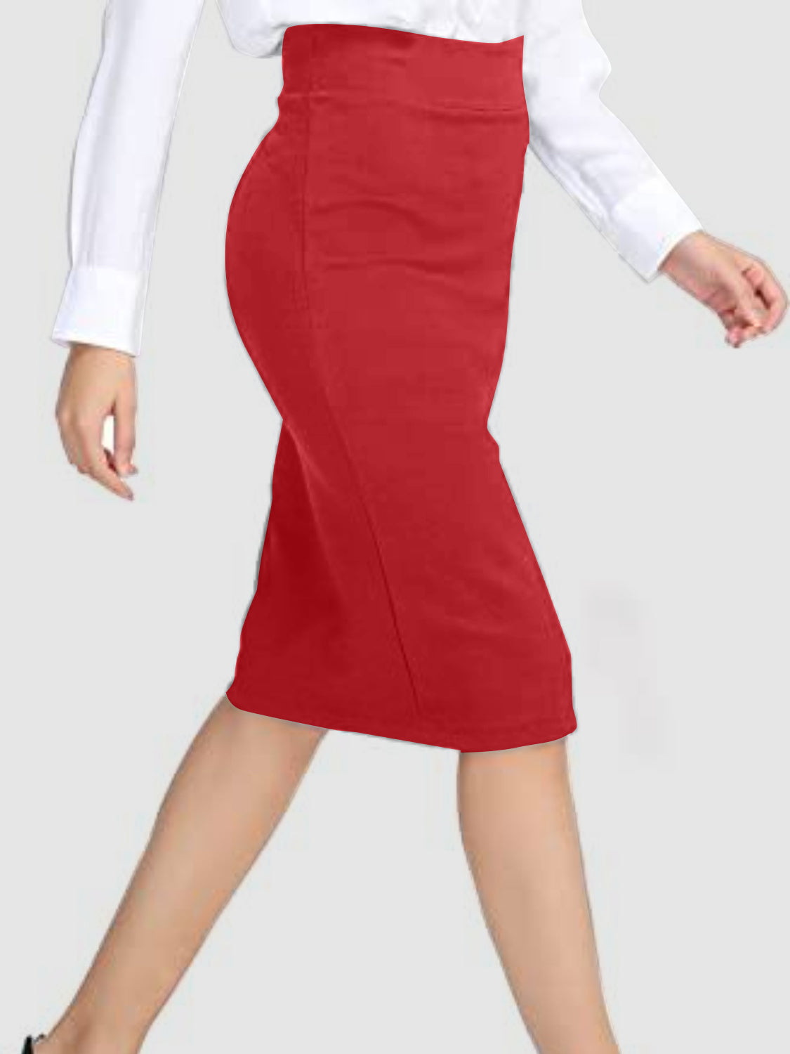 High Waist Wrap Skirt 