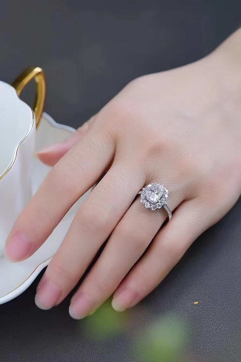 Need You Now 2 Carat Moissanite Ring 