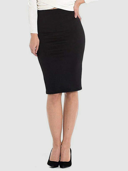 High Waist Wrap Skirt 