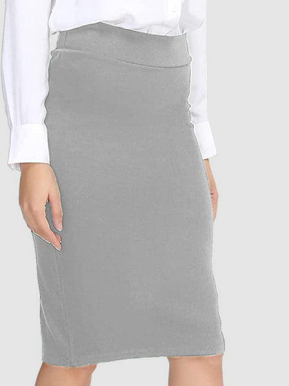 High Waist Wrap Skirt 