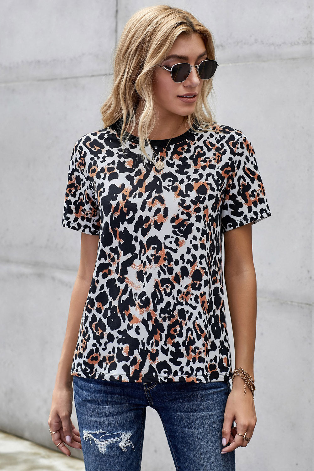 Leopard Print T-Shirt 