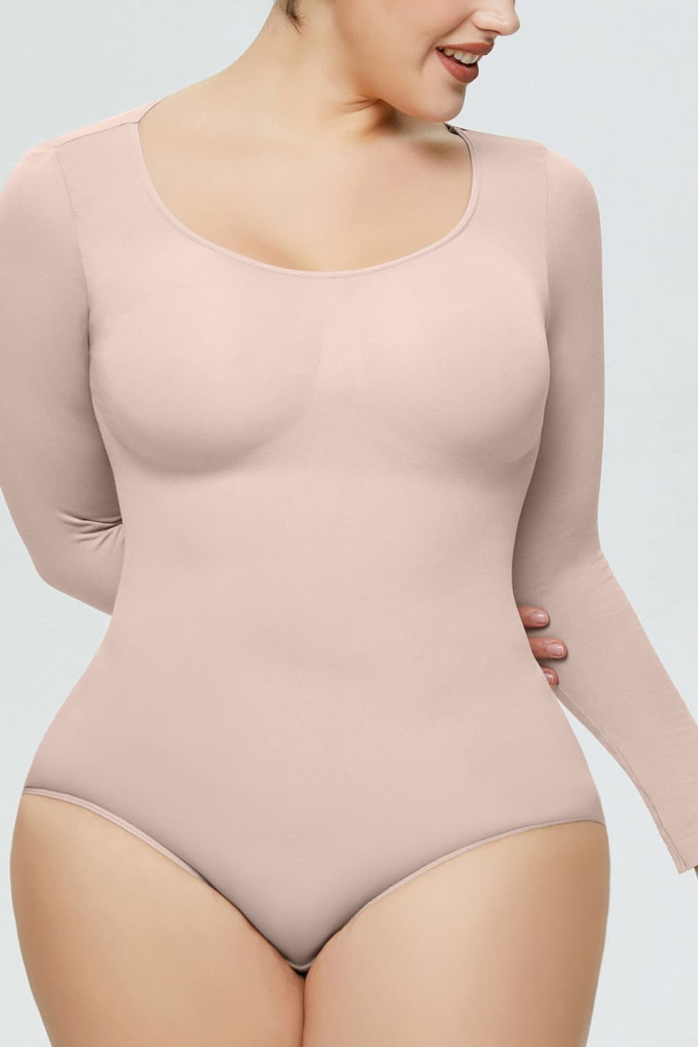 Long Sleeve Shaping Bodysuit 