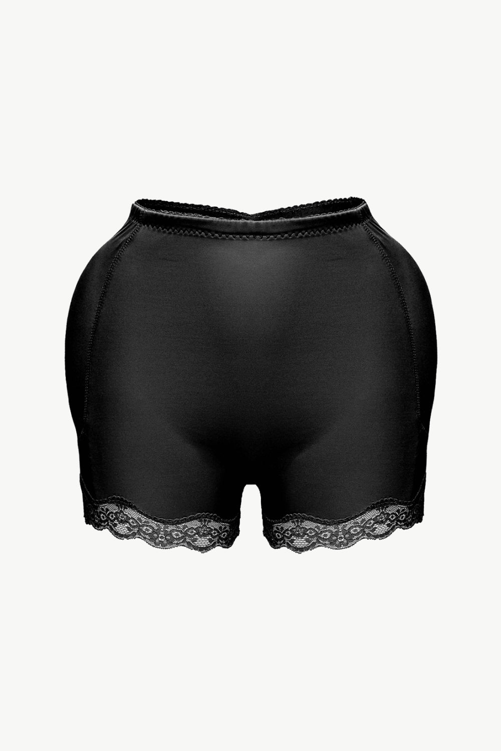 Full Size Lace Trim Shaping Shorts 