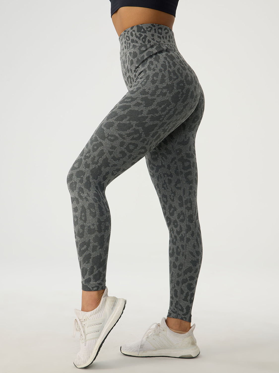 Leopard High Waist Active Pants 