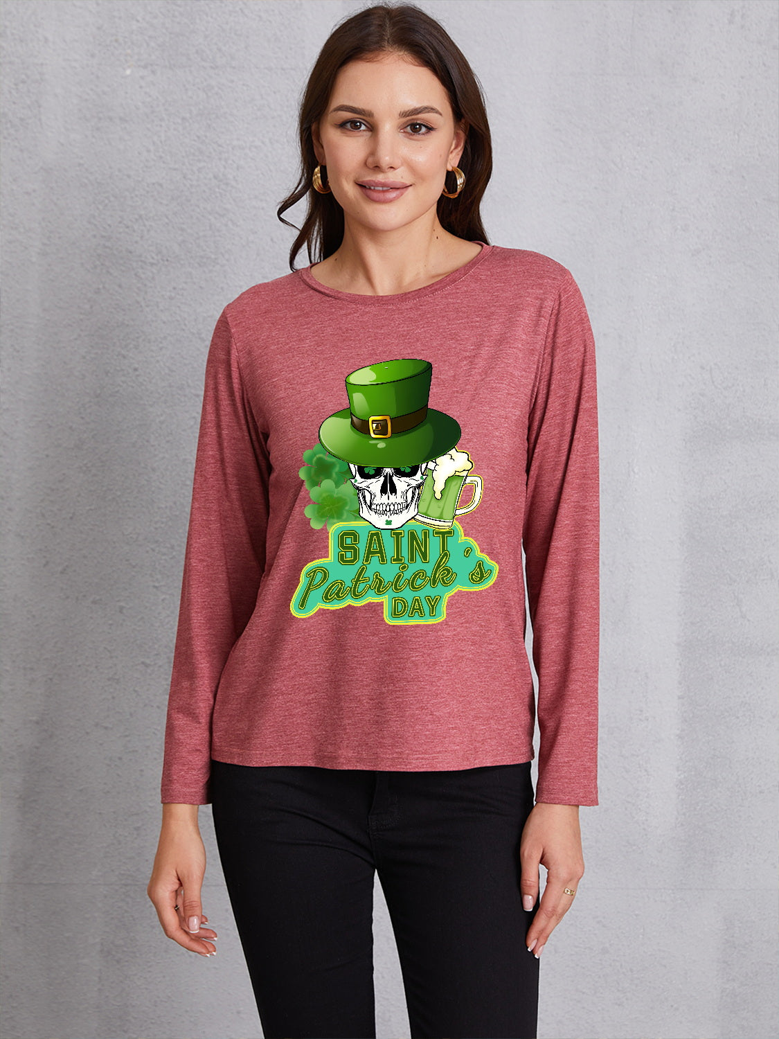 SAINT PATRICK'S DAY Round Neck T-Shirt 