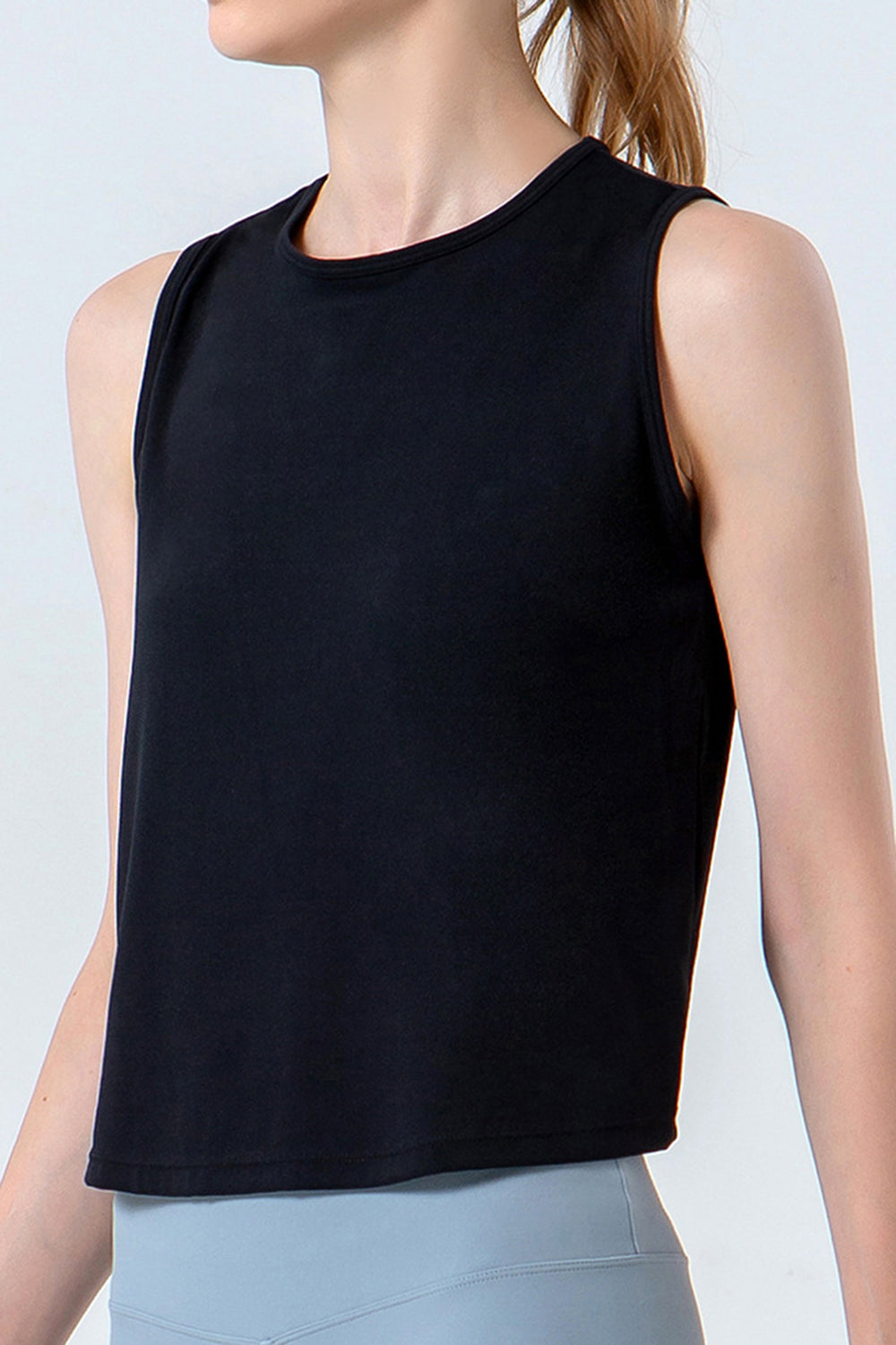 Round Neck Active Tank 