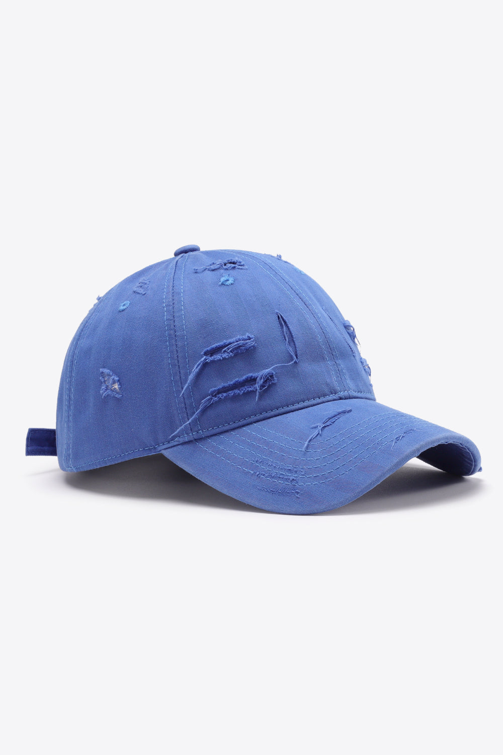 Distressed Adjustable Baseball Cap - Babbazon hats