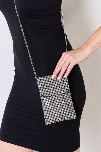 Forever Link Rhinestone Mini Crossbody Bag 