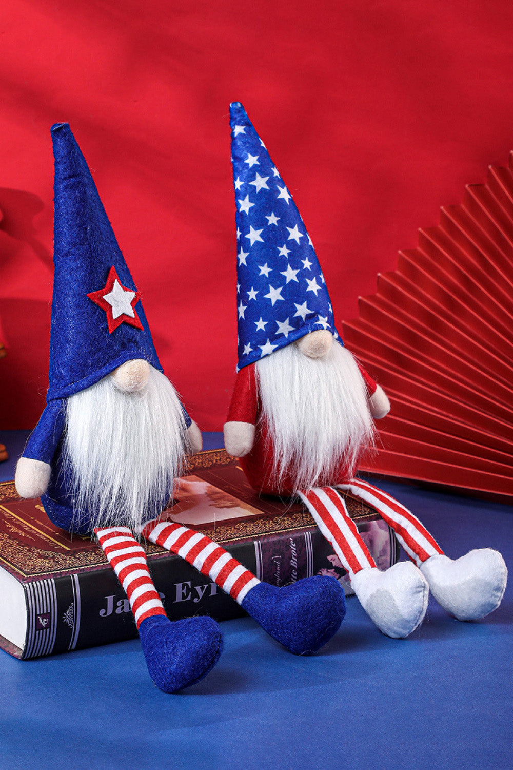 3-Piece Independence Day Pointed Hat Gnomes 