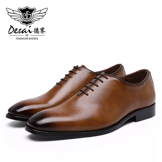 Oxford Mens Dress Shoes Formal Business Lace-Up Shoes 