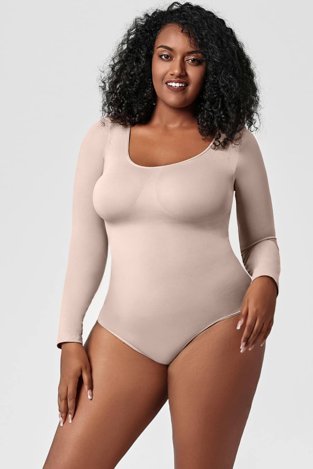 Long Sleeve Shaping Bodysuit 