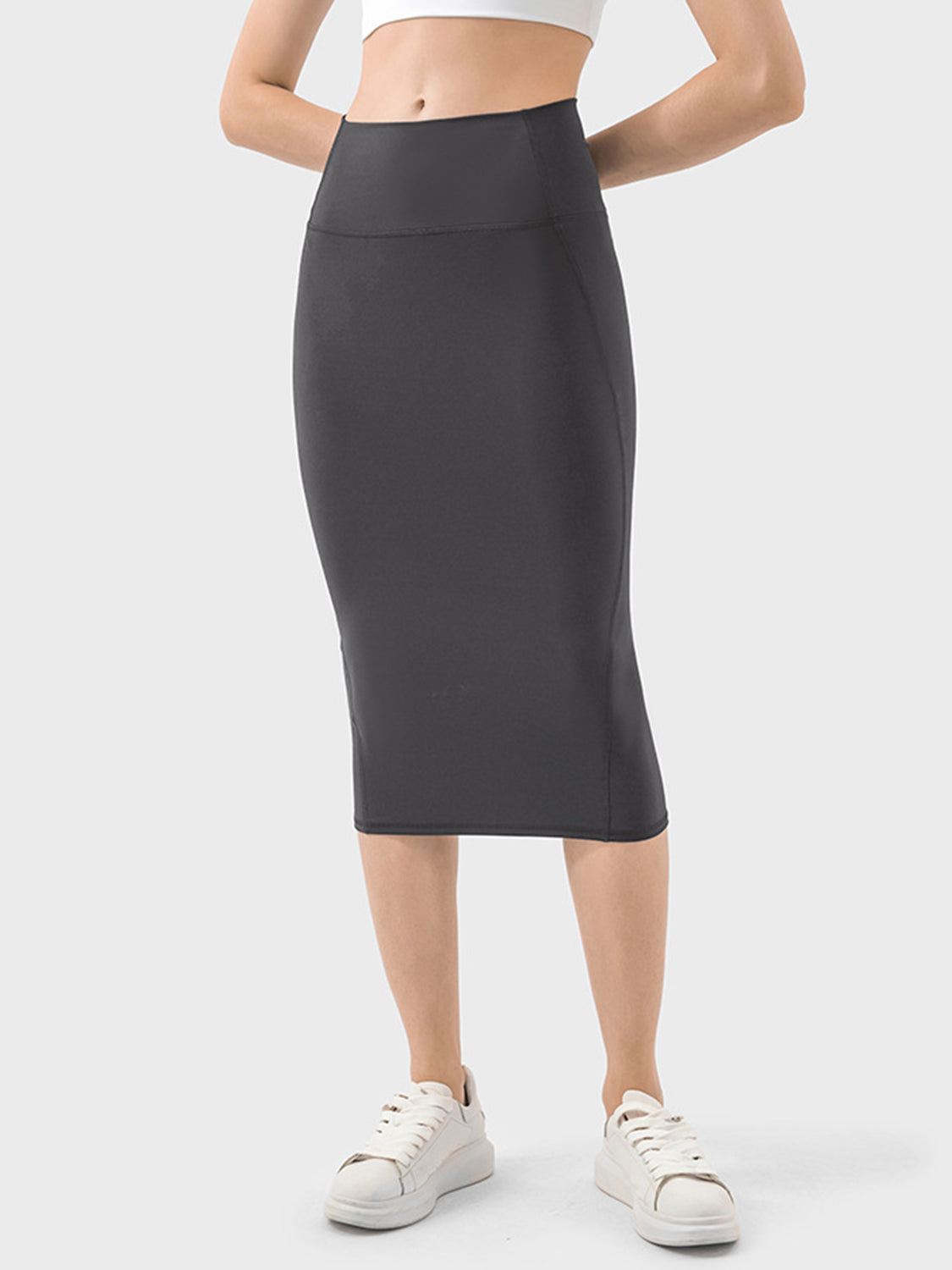 Slit Wrap Active Skirt - Babbazon skirt