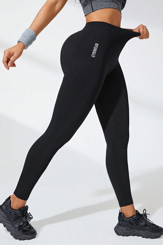 High Waist Active Leggings - Babbazon leggings