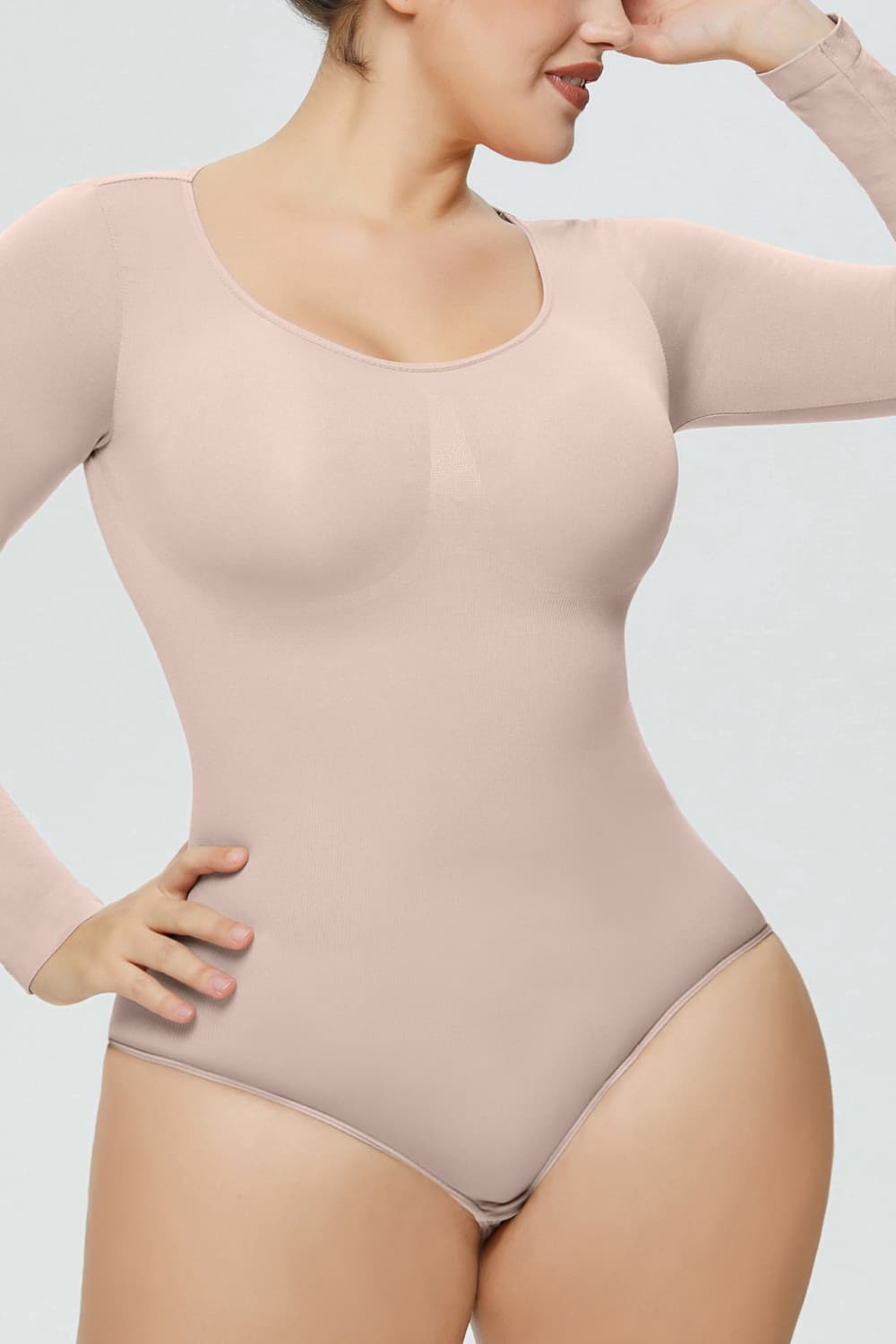 Long Sleeve Shaping Bodysuit 